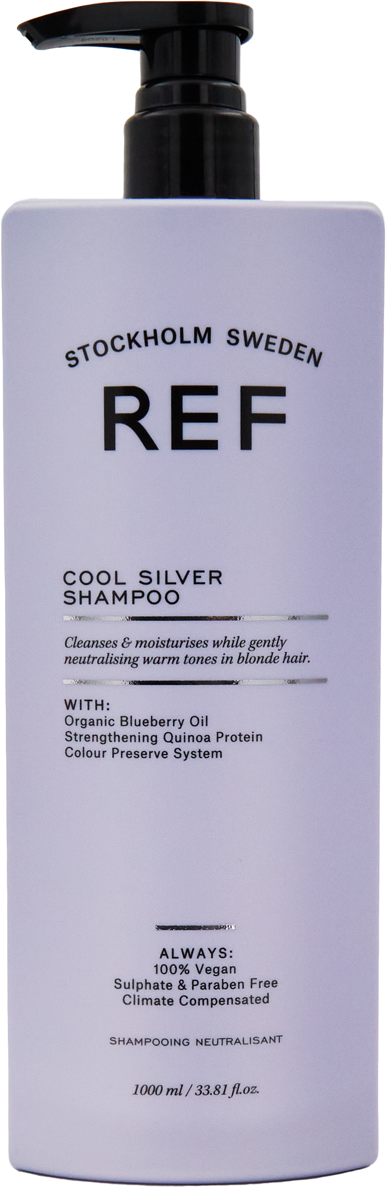 REF Cool Silver Shampoo 冷灰去黃洗髮水 (285ml, 750ml, 1000ml)