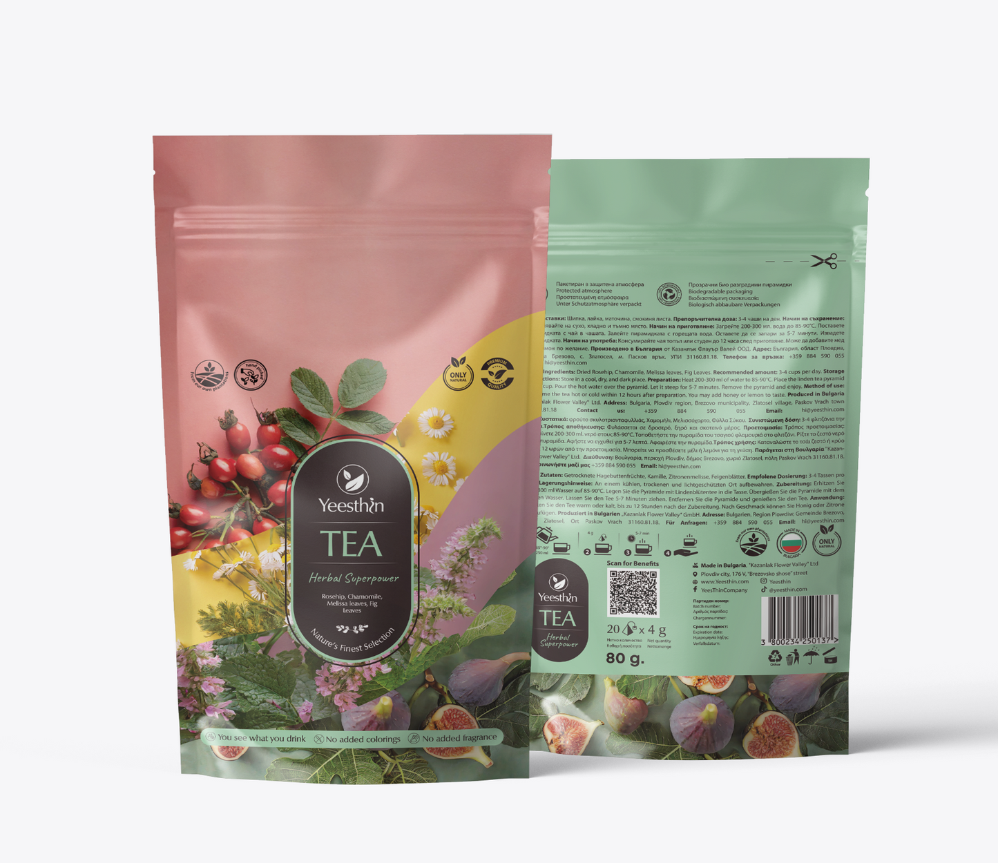 Yeesthin Herbal Superpower Tea 養神花茶 20 Bags