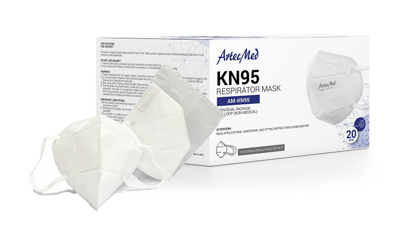 ArtecMed -KN95 可折疊式4層防護口罩 ( 獨立包裝 )