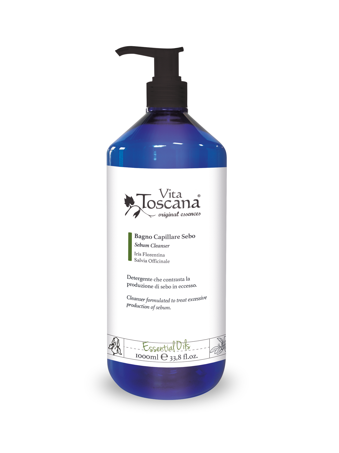 平衡油脂洗頭水 1000毫升 Sebum Cleanser 1000ml