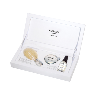 Balmain Silver Spa Brush Set Mini Limited Edition