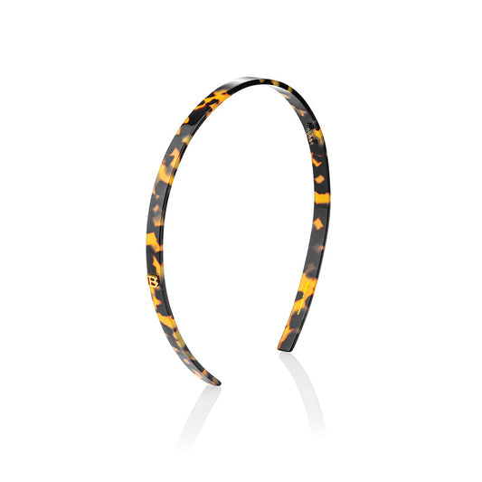 Balmain Cellulose Acetate Headband Tortoise Shell Small ??