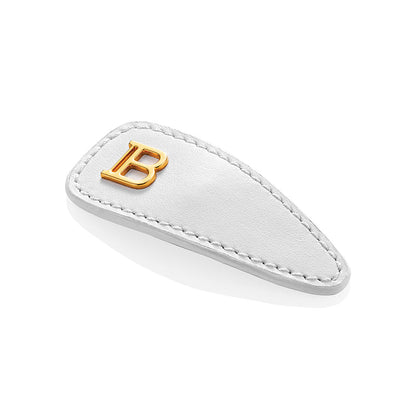 Balmain Limited Edition Printemps Leather Snap Hair Clip SS25