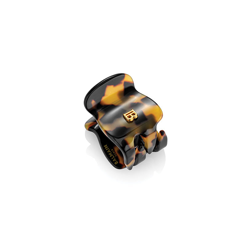 Balmain Cellulose Acetate Pince à Cheveux Extra Small Tortoise 鉗夾