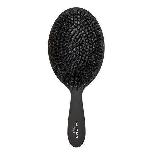 Balmain Luxury Spa Brush 100% boar hair bristles for ultimate shine -名貴濃髮按摩梳
