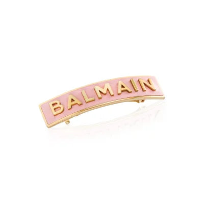 Balmain Limited Edition 18K Hair Slides B - Pastel Pink