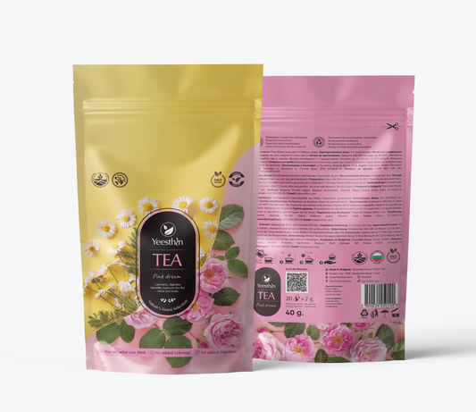 Yeesthin Pink Dream Premium Tea 粉紅甜夢茶 20 Bags