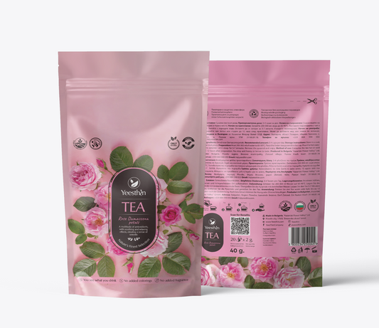 Yeesthin Damascena Rose Petal Premium Tea 大馬士革玫瑰花茶 20 Bags