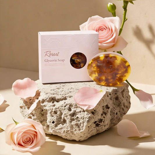 Rosart 玫瑰精油手工香皂 Rose Glycerin Soap 90g