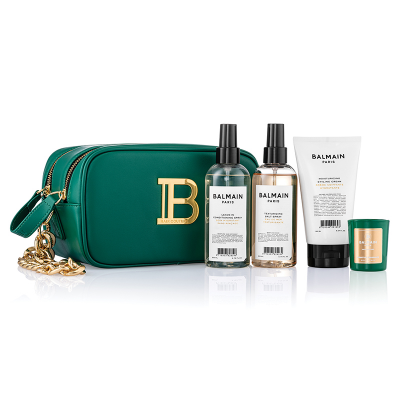 Balmain Limited Edition Pouch Green