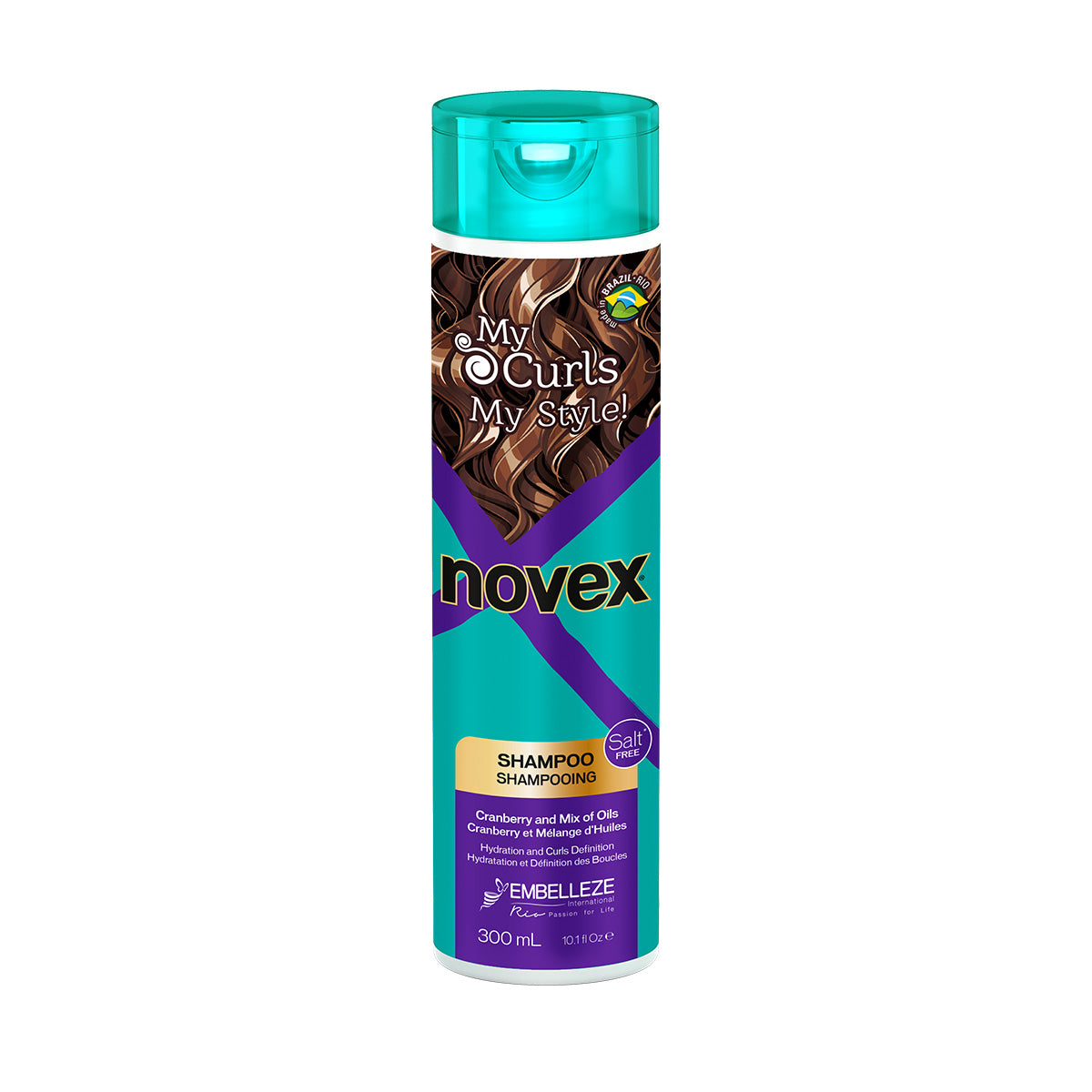 巴西 Novex曲髮滋潤洗髮水 Novex My Curls Shampoo 300ml